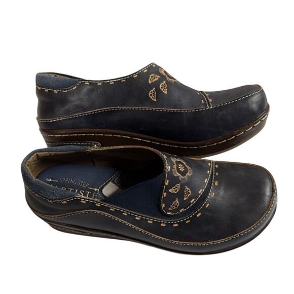Women's L'Artiste Spring Step Burbank-N Boho Floral Hippie Club Woodstock Size37 - Picture 2 of 11